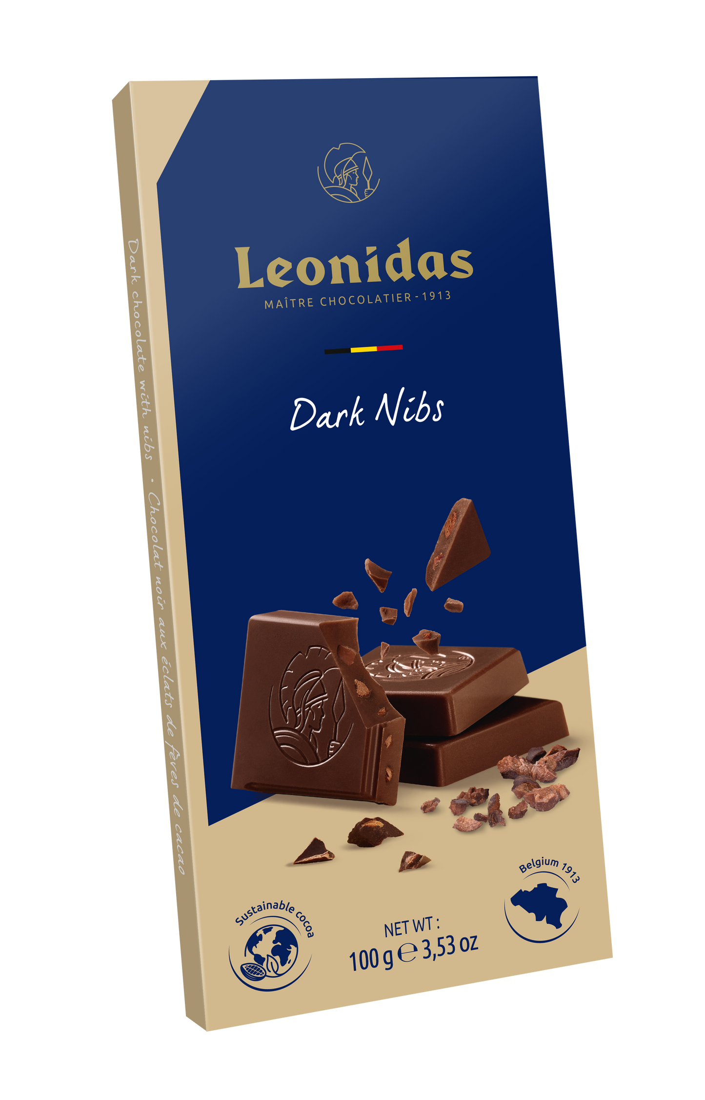 Tabletas de chocolate Leonidas 100g